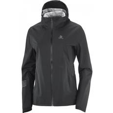 Salomon bonatti waterproof Salomon Women's Bonatti Waterproof Jacket - Black/Mallard Blue