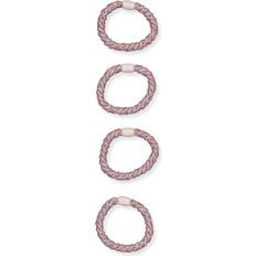 Polyester Huer Name It Hårelastik Rise 4-pak Woodrose