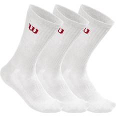 Wilson Crew Socks 3-pack One Vit/White