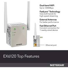 Netgear ex6120 wifi booster