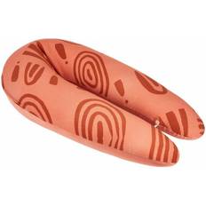 U-Shape Button Maternity Pillow Terracotta