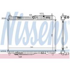 Kjøler Nissens 66858 Radiator engine cooling