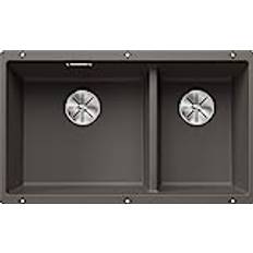 Oppvaskbenker & Benkeplater Blanco Subline 430/270-U UXI Kjøkkenvask 75,5 x 46 cm Grå