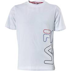 Fila Børnetøj Fila Teens Boys Tee Bright White, Unisex, Tøj, T-shirt, Hvid, 170/176