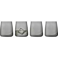 Porcelain Glasses Lyngby Glas Zero Water 42 cl 4-pack Smoke Drinking Glass 4pcs