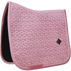 Schabracken Kentucky Horsewear Saddle Pad Velvet Dressage Light Blue unisex