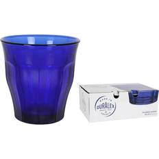 Azul Vasos Duralex Duralex-Set Picardie Cristal Azul 250 ml (6 Unidades) Vaso 25cl