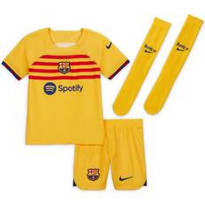 Nike Mini-kit vierde kind FC Barcelone 2023/24 Jaune