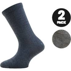 Unterwäsche Name It Wakta Wool/Vis 2P Sock Blue, Unisex, Tøj, Sokker, Blå 19-21