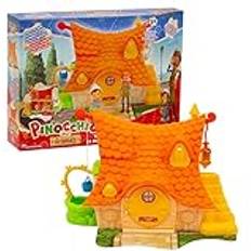 Anatra Set da gioco Giochi Preziosi Pinocchio Casa Geppet C/2 Pers