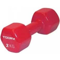 Neopreen Dumbbells Toorx Vinyl Dumbbell Per Stuk 2 kg Rood