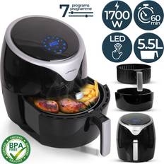 Jago airfryer xxl heißluftfritteuse 5.5l fritteuse mini