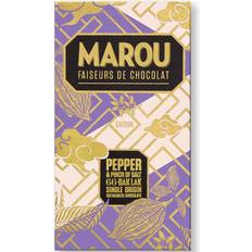 Marou Mörk Choklad Peppar & Salt 80g