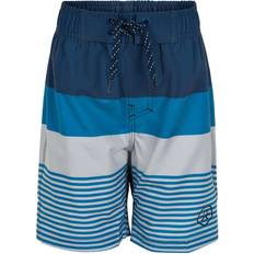 98 Badehosen Color Kids Badeshorts STRIPES in blau/grau