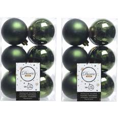 Pine Baubles 6cm Shatterproof