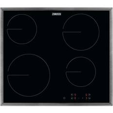 Encimeras Zanussi ZHRN641X Negro Integrado 60 cm