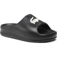 Lacoste Woman Slippers & Sandals Lacoste Womens Serve Slide Black Colour: Black