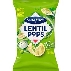 Santa Maria Lentil Pops Sourcream & Onion 100g