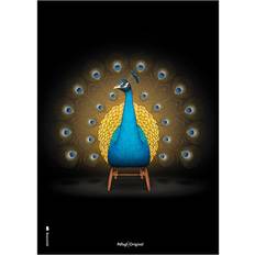 Brainchild Påfugl Plakat 50x70cm