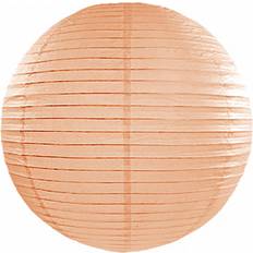 PartyDeco Paper light peach, 35cm Lanterne