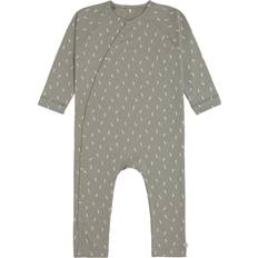 18-24M Schlafanzüge Lässig Pyjama GOTS 86/92 Speckles olive