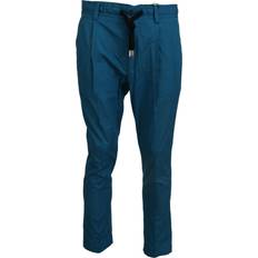 Dolce & Gabbana Blå Bomuld Bukser Jeans Blue IT44/XS