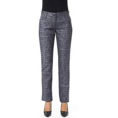 Byblos Black Viscose Jeans & Pant IT47