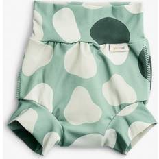 Vimse Swim Diaper High Waist Green Shapes