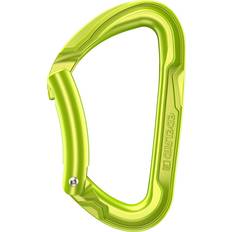 Gebogen Karabijnhaken Edelrid Pure Bent Karabiner Groen