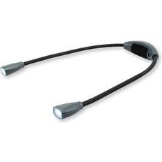 Carson Fleksibel LED Nakkelampe i Sort Bordlampe
