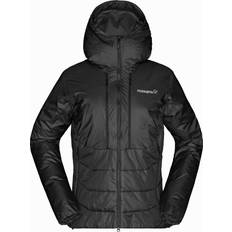 Norrøna Dam Jackor Norrøna Trollveggen Primaloft100 Zip Hood W's Caviar