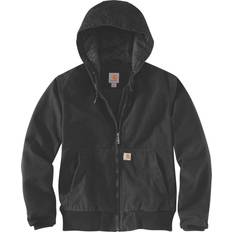 Carhartt Women Outerwear Carhartt Women's Duck Quilt-Lined Active Jacket Black, Women's Outdoor Long-Sleeve Tops at Academy Sports