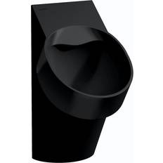 Black Urinals Laufen VAL Urinal, Zulauf hinten, H8402850200001, schwarz