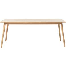 Spisebord SoffaDirekt Pöytä Natural Oak 190 cm