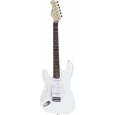 Dimavery ST-203 E-Guitar LH, white TILBUD NU hvid