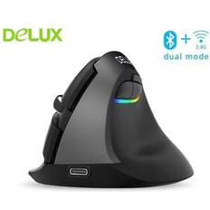 Delux M618Mini DB BT+2.4G 2400DPI