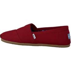 Toms 43 - Herre Sko Toms Men's Classics Red Canvas 43,5