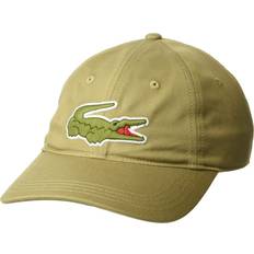 Lacoste Unisex Accessories Lacoste Men's Solid Big Croc Cap, Lion, ONE