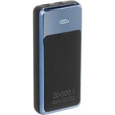 Rivacase Powerbank VA1075 Sort 20000 mAh