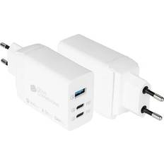GC USB-Schnellladegerät 65W mit GaN-Technologie, 2xUSB-C 1xUSB-A, PD 3.0, QC 3.0
