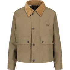 Polo Ralph Lauren Dame Jakker Polo Ralph Lauren Corduroy-collar Cotton-blend Utility Jacket Womens Khaki