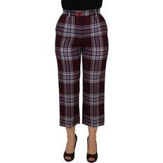 Dolce & Gabbana Cropped Byxor Multicolor