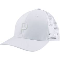 Puma Caps Puma Men's Tech P Snapback Cap Ash Gray ONE_SIZE