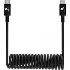 DEQSTER Spiral charging cable usb-c to 50-736669 4260734840105