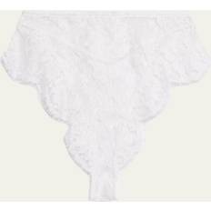 Rayon Ondergoed Dolce & Gabbana High Waist Lace Briefs White