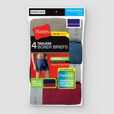 Hanes Men's Boxer Briefs 5pk Red/Gray/Green