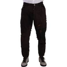 Dolce & Gabbana Distressed Denim Jeans Brun