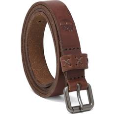 Timberland Women Accessories Timberland Women's Casual Leather Belt for Jeans, Brown Skinny 35-39