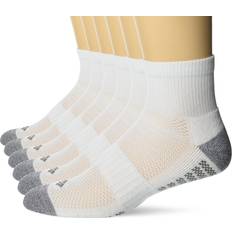 Columbia Men Socks Columbia Men's Quarter With Pique Footbed Socks - White