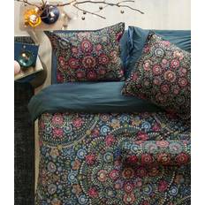 PiP Studio Housses de couette PiP Studio Perkal Bettwäsche 135x200 Il Ricamo Darkblue Housse de couette Bleu